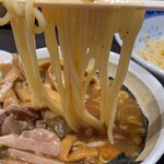 中華そば べんてん - つけ麺あつもり、メンマチャーシュー少なめ、生玉子、辛味別皿、ビール