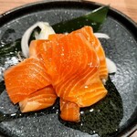 Osake to Wine Mizumoto Kurufu Fukui Eki Ten - 福井鮭醃漬