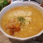 足羽山 ATARASHIYA - チキンクリームスープ