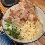 長命うどん - かやくご飯