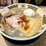すごい煮干ラーメン 凪 - 味玉煮干しラーメン