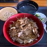 かみやん - 料理写真:(ﾗﾝﾁ) 豚香味焼丼￥600　2025.10.30