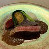フレンチレストラン にき亭 - A5ランク黒毛和牛〝フィレステーキ〟80g
                  山葵とフォンドヴォーのソース