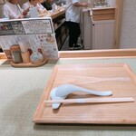 牡蠣と貝 - 卓上