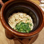 日本料理 永代 - 松茸と鱧の土鍋ご飯