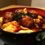 名古屋コーチン 鳥しげ - 親子丼（名古屋コーチンつみれの親子丼）