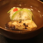 と村 - 松茸と鱧のお椀