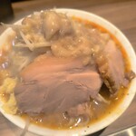 らーめん菊 - 醤油柑覇1450円　ニンニク少し野菜脂