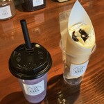 CIEL - クレープはカップに入れて提供されるスタイルで、食べ歩きにも便利でgoodですね。