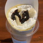 CIEL - チョコバナナホイップは、ホイップクリームが甘すぎず、バナナとのバランスも絶妙で、間違いない安定の美味しさ。