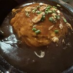 桜エビ入り天津飯 980円。