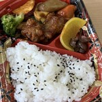 sanwa - 鶏根菜黒酢あん定食弁当(487kcal)