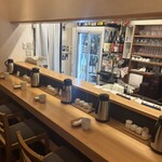 ももふく - カウンター席