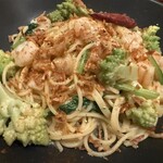 tento - この日に仕入れたロマネスコと海老で、パスタ作ってくださった！ガチで美味しい