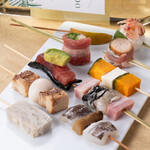 串カツとワイン 揚八 - 11月限定 旬の串カツ!!
