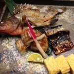 Gyosaiomotenashikitagawa - 焼き魚盛り合わせ