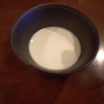 麺屋 おざわ - 杏仁豆腐(サービス)