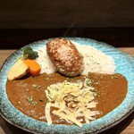 エイト カリィ - 手仕込みハンバーグカレー1450円