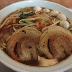 麺カフェ ひまわり - モヤシラーメン・スペシャル