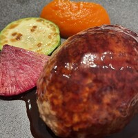 ahill ginza - フォアグラ入りハンバーグ