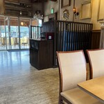 粉とクリーム - イートインスペース