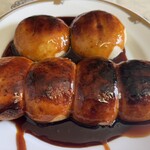 オリタ焼まんじゅう店 - 焼まんじゅう（餡入り）210円 焼まんじゅう（餡なし）200円！