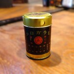 炉端と釜めし 五百蔵 - 薬味「クロガラミ」