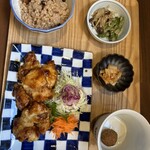 嬉野むったく - ヤンニョムチキン定食（1760円）