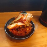 椿ラーメンショップ - 土曜日のキムチ