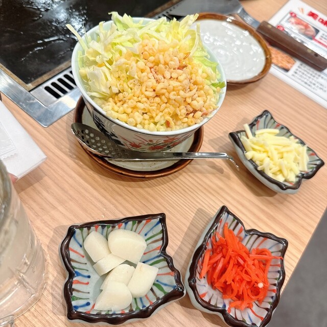 もんじゃ焼き by dabadaba14 : 月島もんじゃ焼き三九 難波店 - なんば