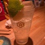 居酒屋 ヨーテル - ゆこうという柑橘のサワー。さっぱりしていて旨い！！