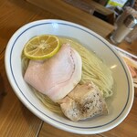 らぁ麺 TORRY - 料理写真:七福醸造有機白醤油なつるパキ昆布つけ麺
＋大盛り＋特製（ロース2枚＆味玉）
1400円＋150円＋400円