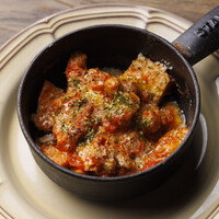 牛トリッパのトマト煮込み