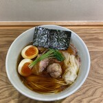 せいめん 未さく - 特上醤油らぁ麺　　2000円