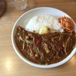 タダカリー - チキンカレー野菜トッピング