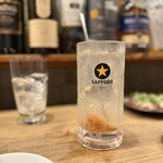 燻製×ハイボール 燻男 - 燻製梅干しサワー