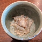 さかふね - 突き出し 柿とナッツの白和え