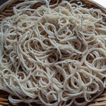 新得そばの館 - 更科そば茹でました