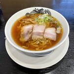 食堂 はせ川 - 醤油らーめん（国産豚肉使用）