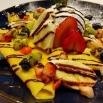 海の家 龍虎 - フルーツガレット 1,320円