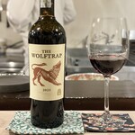 大阪 天ぷら さく - 赤ワイン