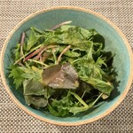 大阪 天ぷら さく - オレンジ香る爽やかサラダ