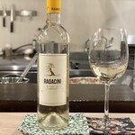 大阪 天ぷら さく - 白ワイン