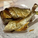 銀座 しのはら - 子持ち鮎のうるか醤油焼き　うるか醤油が本当においしい