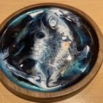 銀座 しのはら - お酒の下にコースター　しまってあったようです