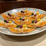 銀座 しのはら - 渡り蟹の甲羅が器