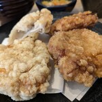 唐揚げ蔦 - から揚げ定食合い盛840円
