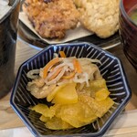 唐揚げ蔦 - から揚げ定食合い盛840円