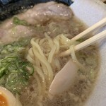 唐揚げ蔦 - 背脂ラーメン1000円