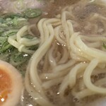 唐揚げ蔦 - 背脂ラーメン1000円